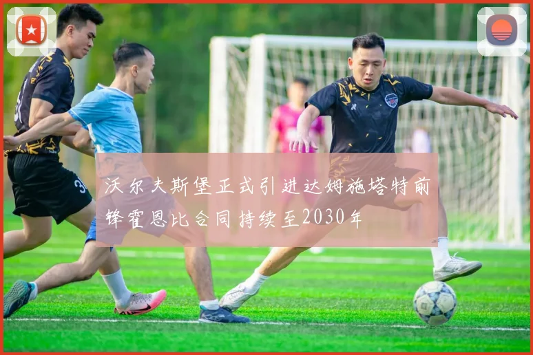 沃尔夫斯堡正式引进达姆施塔特前锋霍恩比合同持续至2030年